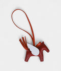 HMRouge Grenat Cornaline Bleu Brume Pegasus Horse Rodeo Bag Charm PM