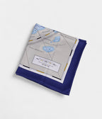 Hermes Scarves 140cm Shawls Scarf Silk From an Equestrian World Planisphere
