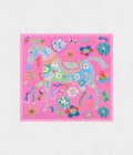 Hermes Scarves 140cm Shawls Silk Pink Horse Scarf