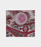 Hermes Scarves 140cm Shawls The Dance of the Amazons Old Pink Grey White Cashmere Scarf