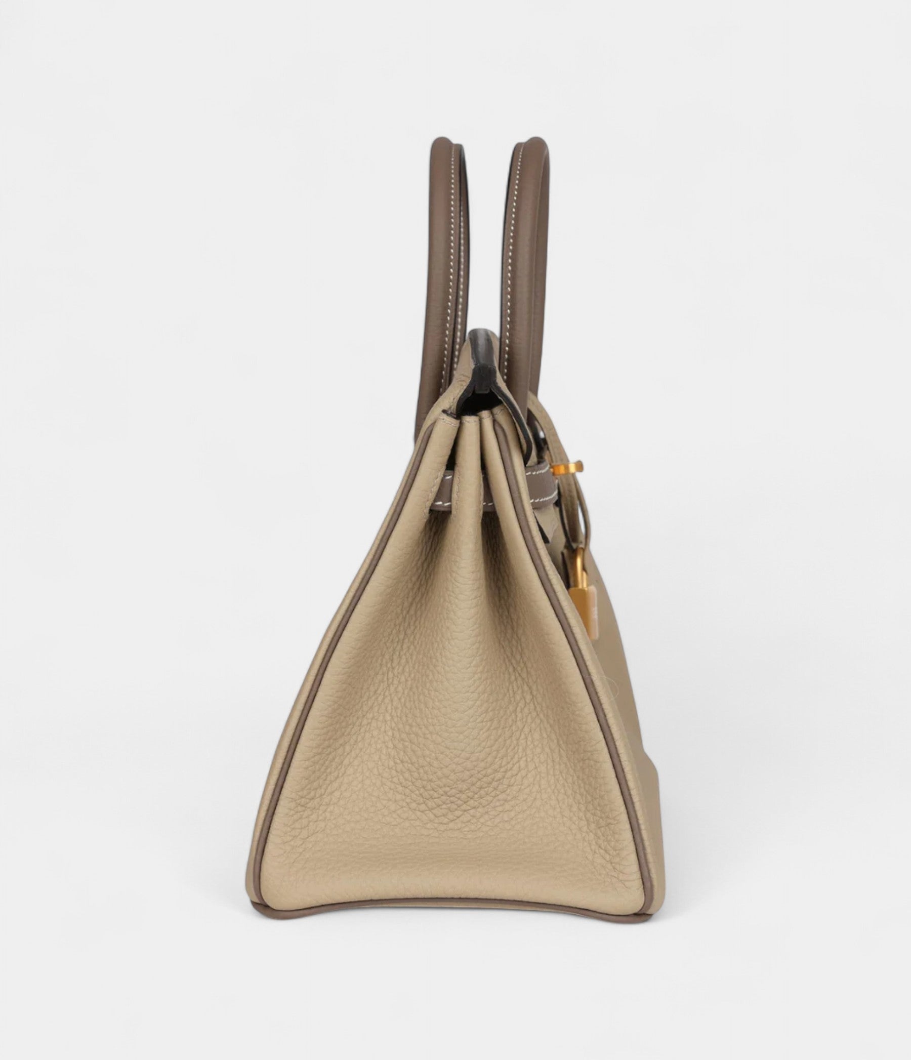 HMSpecial Order Etoupe and Trench Togo Brushed Gold Hardware