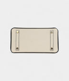 HM BK 25 Craie and Black Togo Brushed Gold Hardware