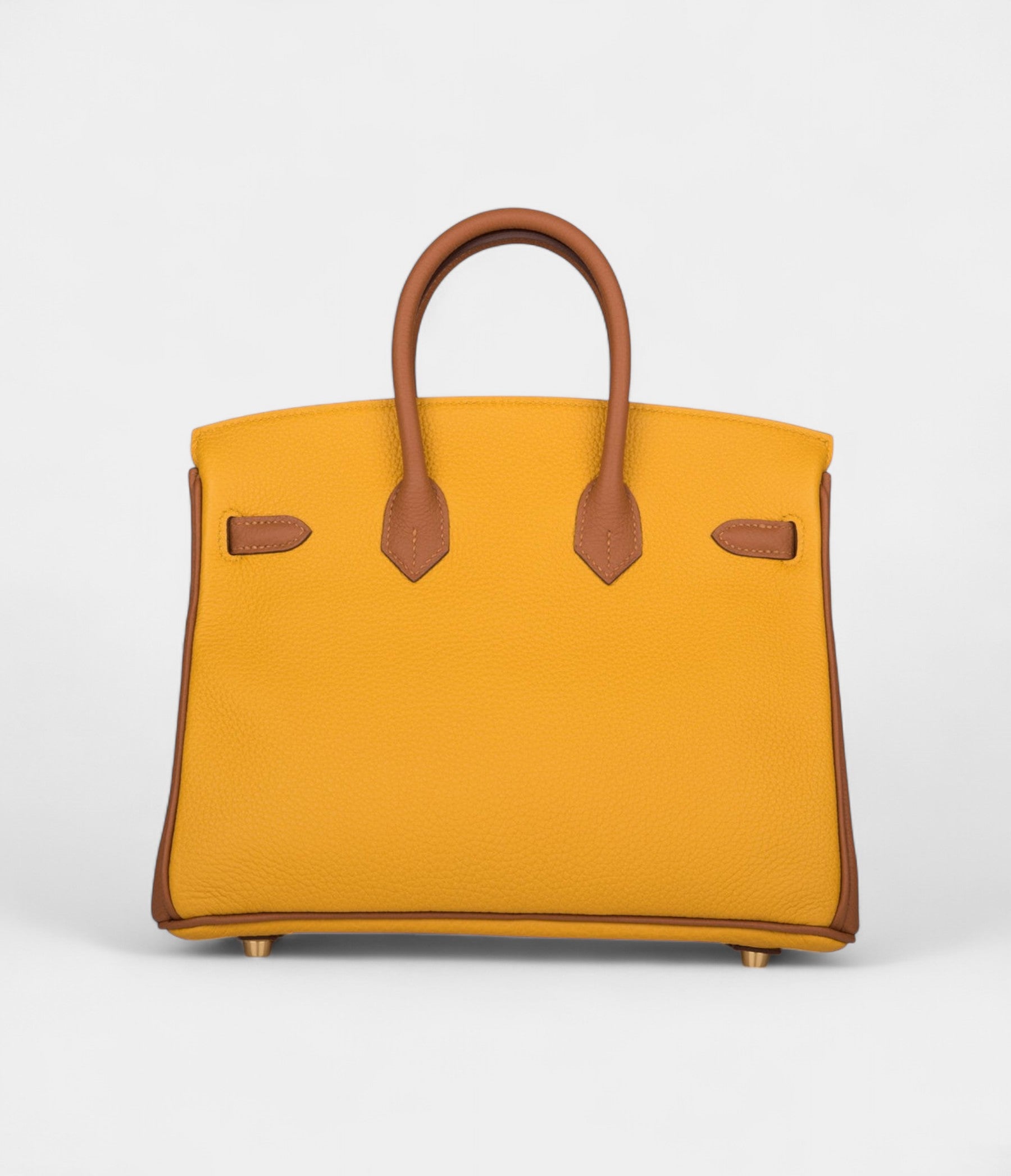 HM BK 25 Jaune Ambre and Gold Togo Permabrass Hardware