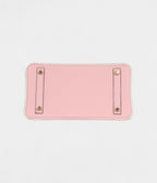 HM BK 25 Rose Sakura and White Clemence Brushed Gold Hardware