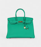 HMSpecial Order (HSS) BK 35 Menthe Verso Togo Gold Hardware