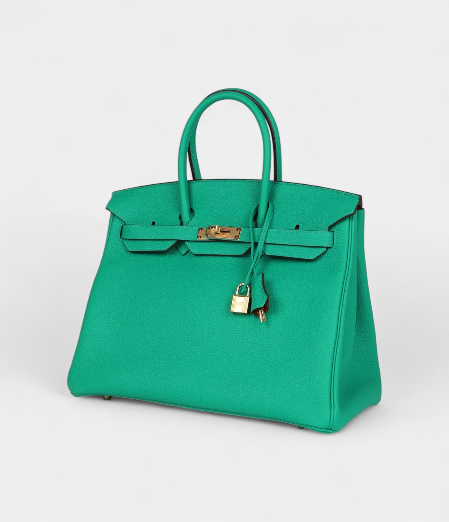 HMSpecial Order (HSS) BK 35 Menthe Verso Togo Gold Hardware