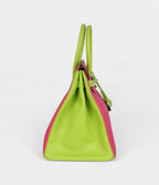 HMSpecial Order (HSS) BK 35 Rose Tyrien and Kiwi Epsom Palladium Hardware
