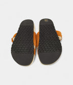 Hermes Tan Suede and Shearling Fur Lined Chypre Sandals 41.5 EU