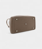 Hermes Taurillon Clemence Lindy 30 Etoupe Bag
