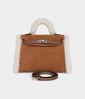 HMTeddy Kelly 20 Chamois Shearling and Swift Palladium Hardware