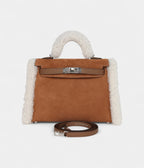 HMTeddy Kelly 20 Chamois Shearling and Swift Palladium Hardware