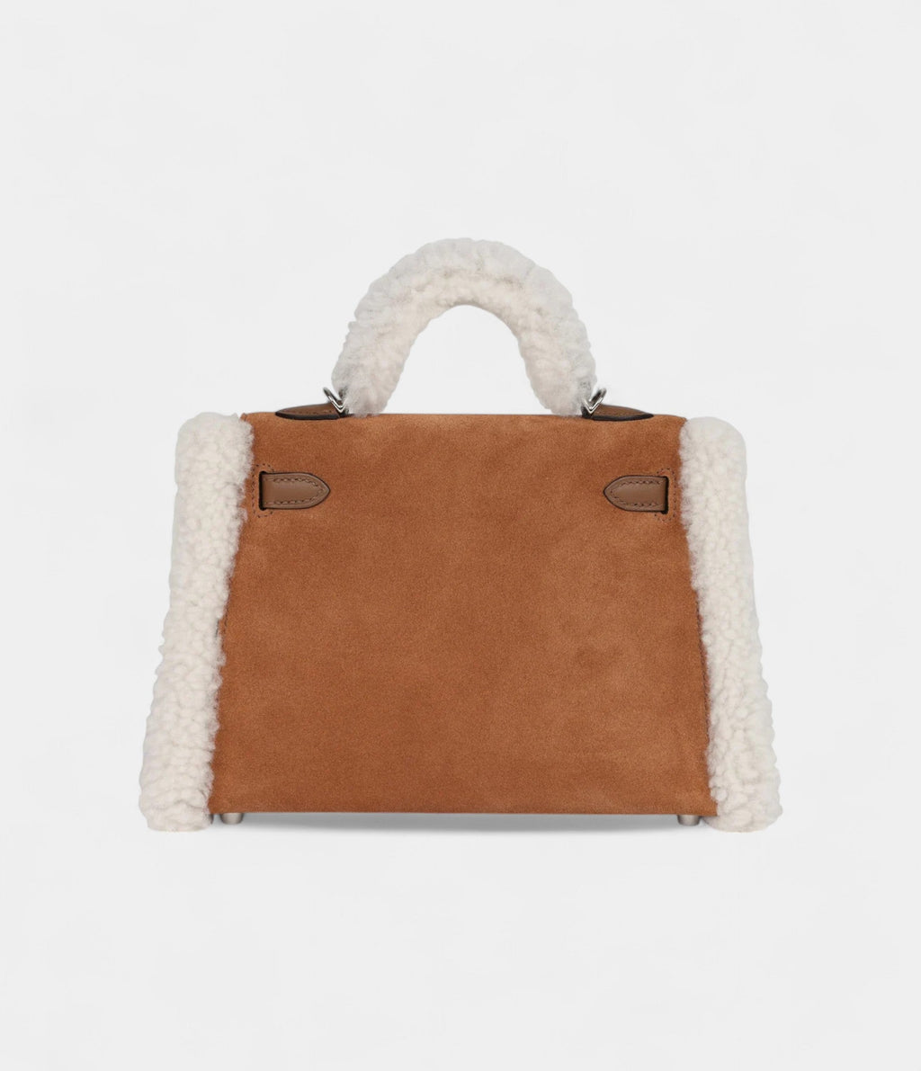 HMTeddy Kelly 20 Chamois Shearling and Swift Palladium Hardware