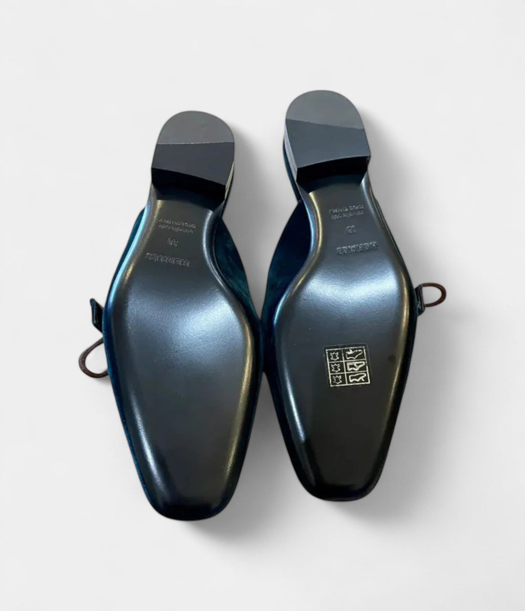 HMVelvet Mules & Clogs Luxurious Texture Meets Timeless Sophistication