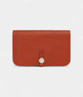 HMVermillion Swift Leather Dogon Duo Wallet