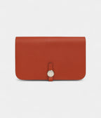 HMVermillion Swift Leather Dogon Duo Wallet