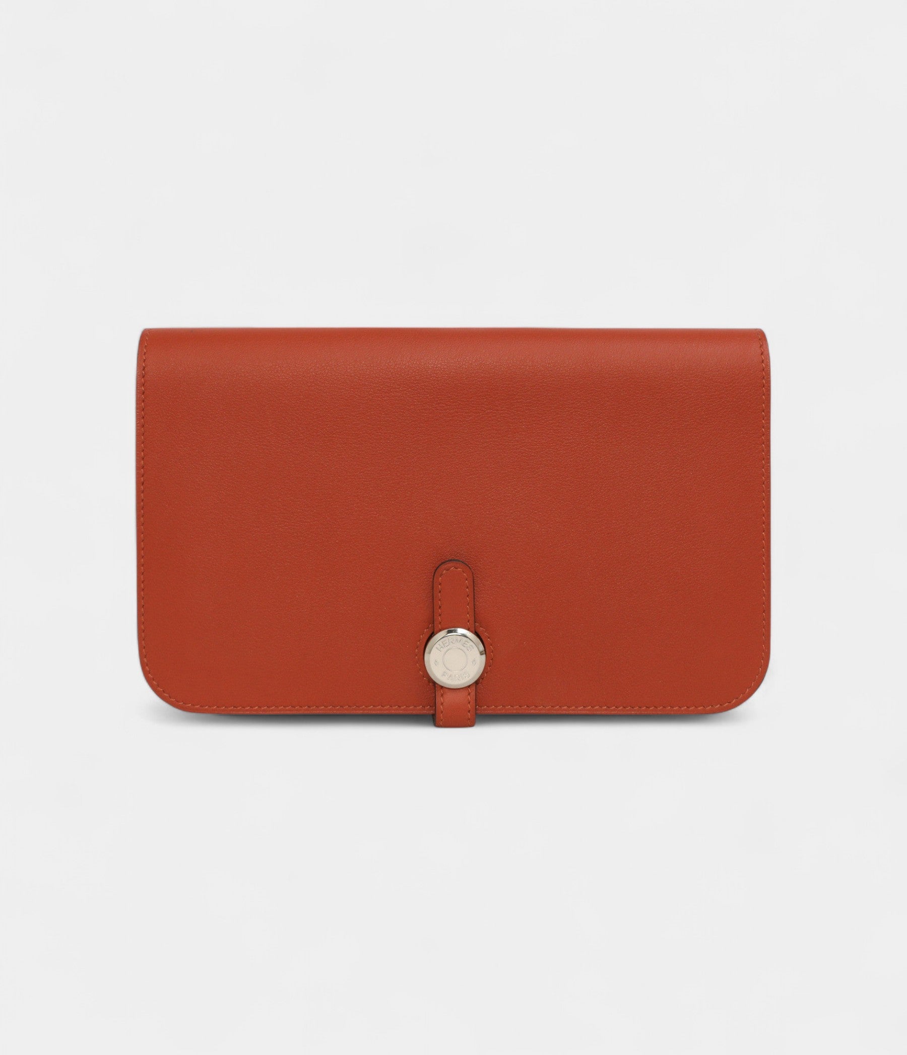 HMVermillion Swift Leather Dogon Duo Wallet