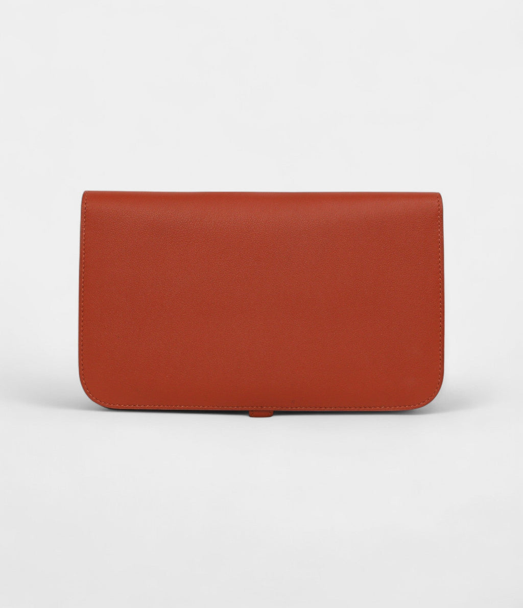 HMVermillion Swift Leather Dogon Duo Wallet
