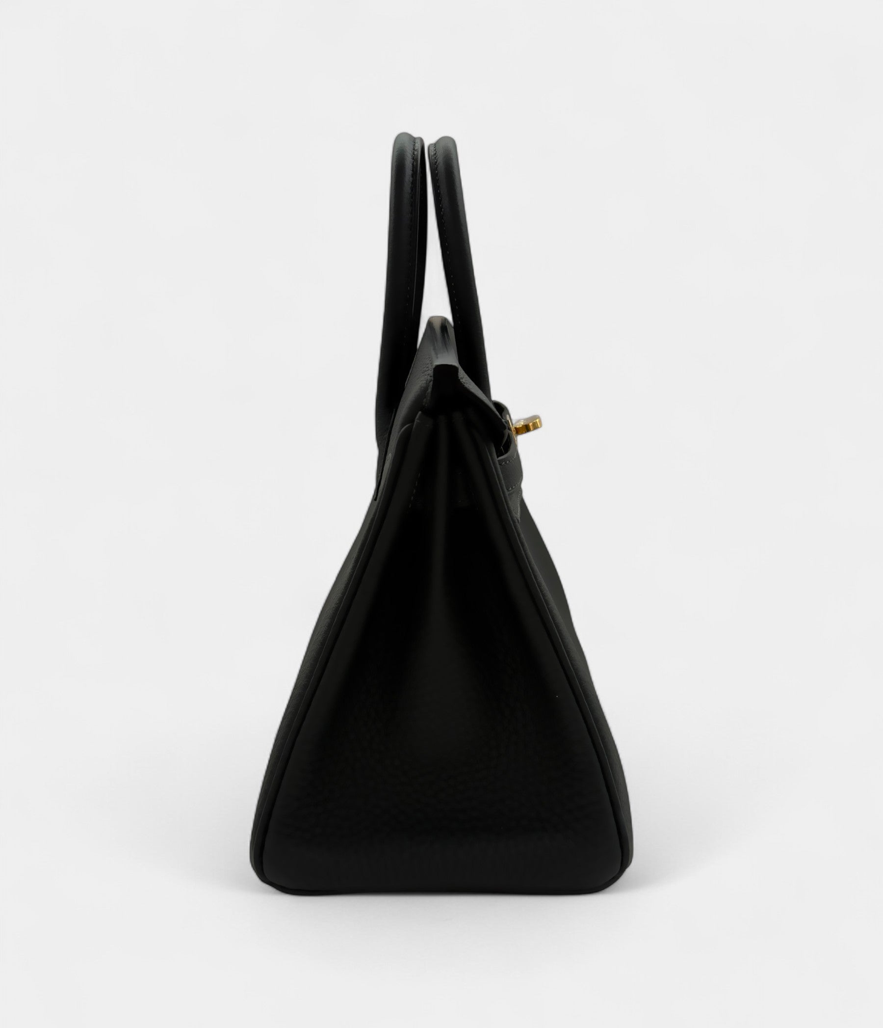 HMVert Fonce Togo BK 25 Gold Hardware