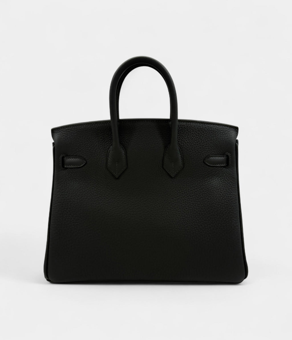 HMVert Fonce Togo BK 25 Gold Hardware