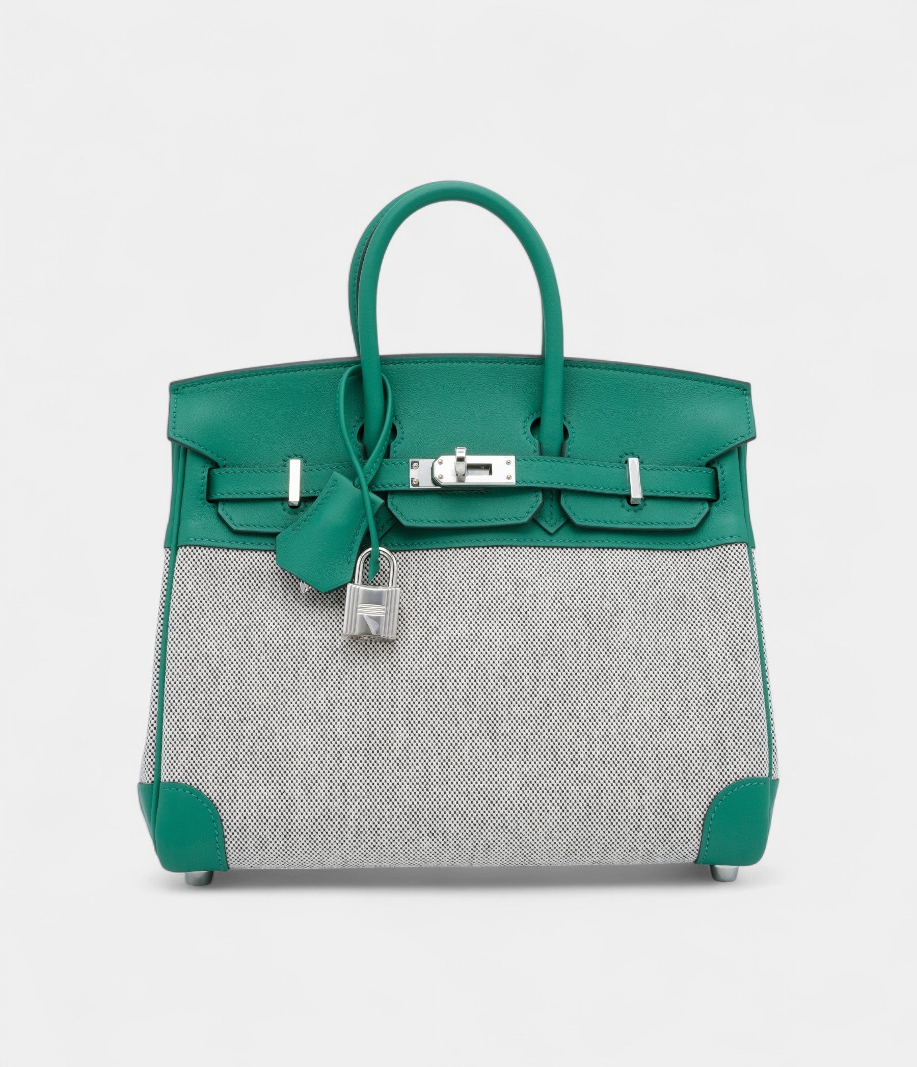 HMVert Vertigo Swift and Ecru and Black Toile Verso Quadrille BK 25 Palladium Hardware