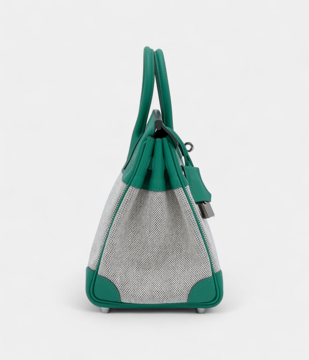 HMVert Vertigo Swift and Ecru and Black Toile Verso Quadrille BK 25 Palladium Hardware