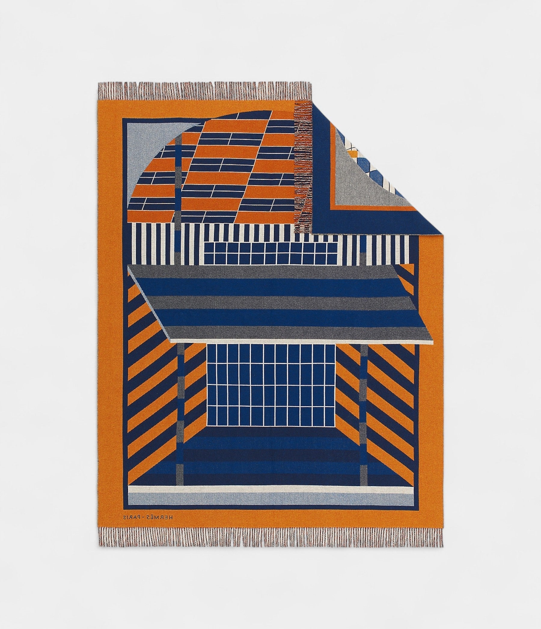 HMVitrine Rocabar Blanket A Graphic Ode to Equestrian Heritage