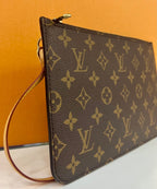 Monogram Wristlet