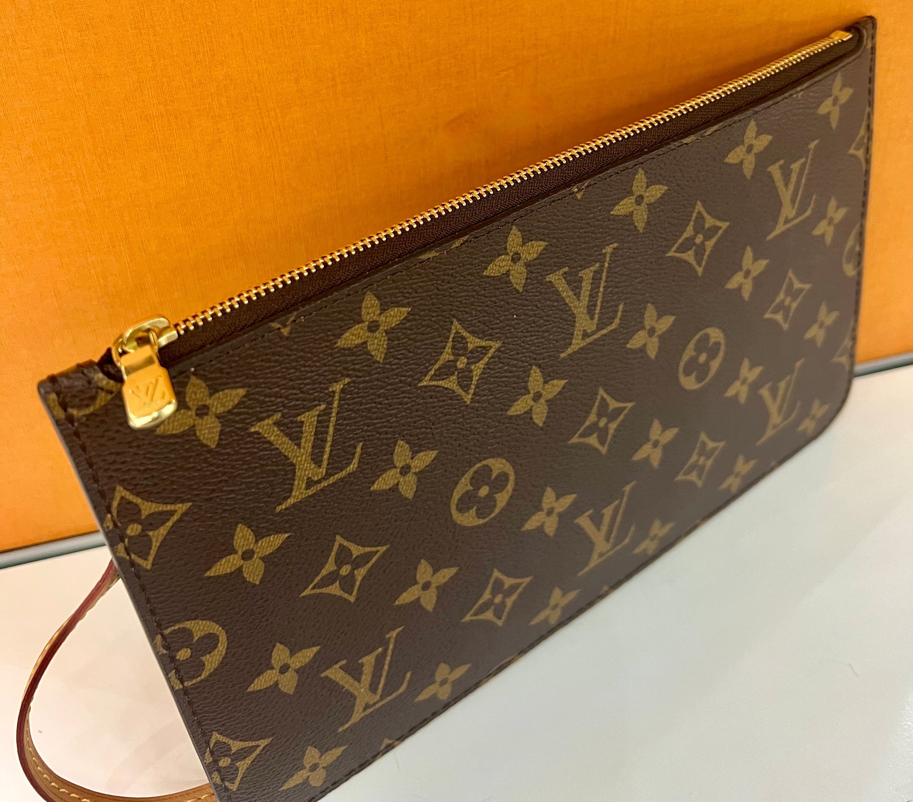 Monogram Wristlet