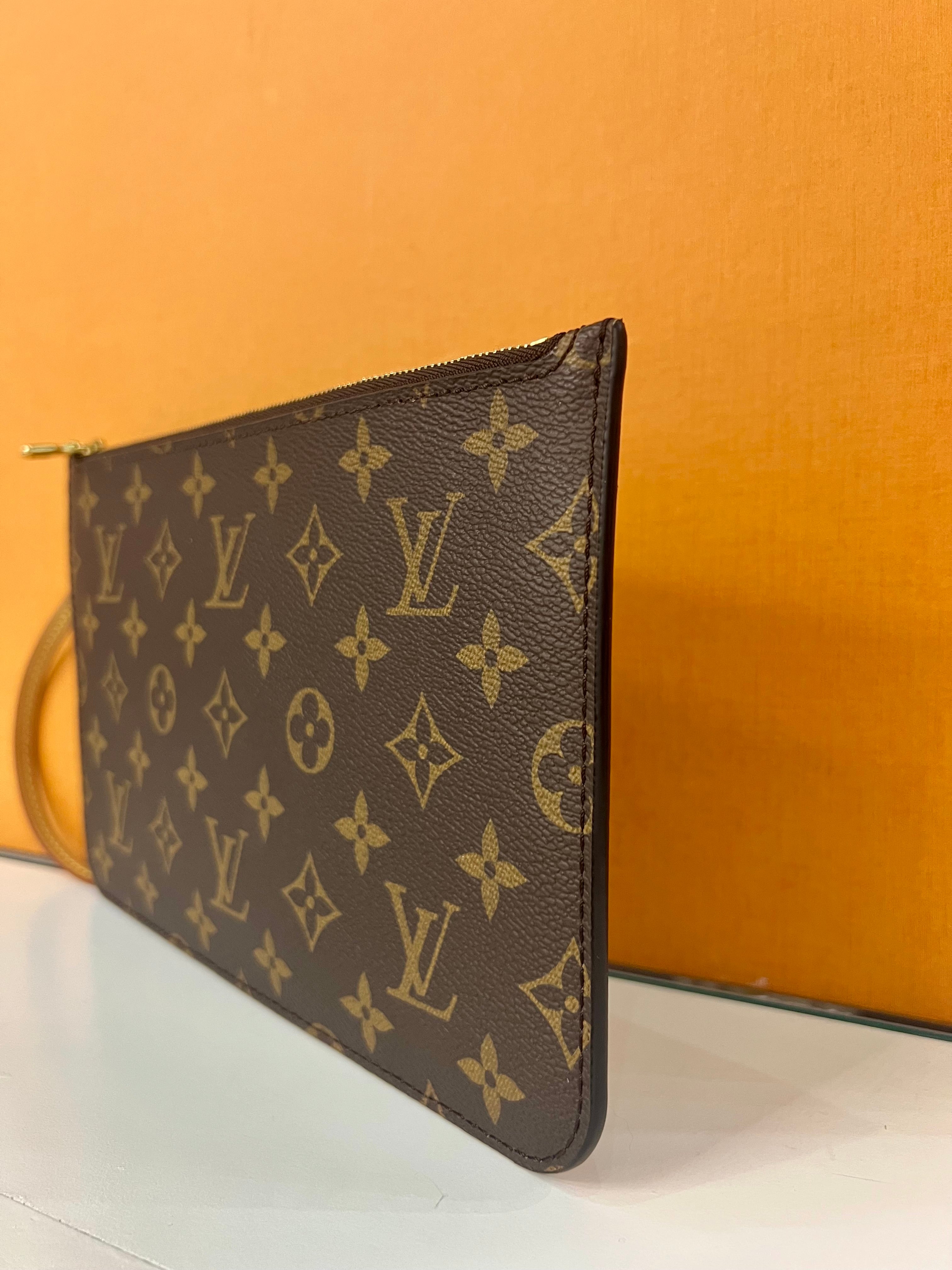 Monogram Wristlet