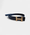 Iconic Sophistication The HMH Leather Belt