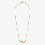 O'LOCK GOLD DIAMOND NECKLACE