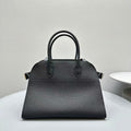 The Row Margaux 15 Black Leather