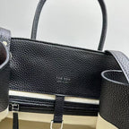 The Row Margaux 10 Black Leather