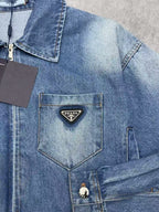 Pra Cropped Denim Jacket