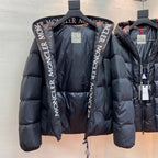 MONCLE DOWN JACKET IN BLACK