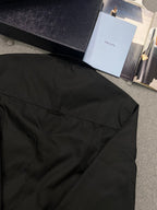 PRA SHIRT IN BLACK RE-NYLON TRIANGLE LOGO