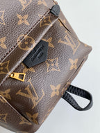 LV Backpack Mini 15x22x9 Brown Monogram