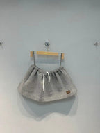 Miu Short Grey Cotton