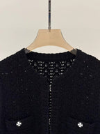 CC Knitted Sweater Cardigan