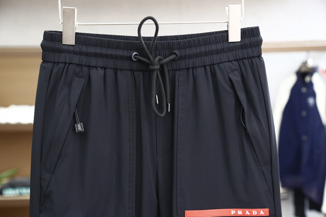 PRADA BLACK JOGGER PANTS 458721
