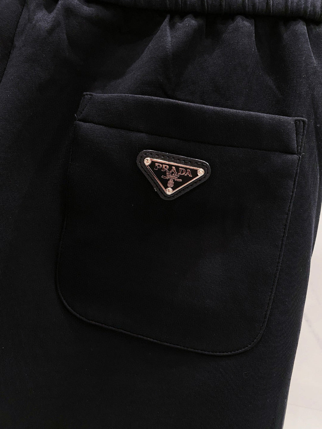 PRADA BLACK JOGGER PANTS 458721