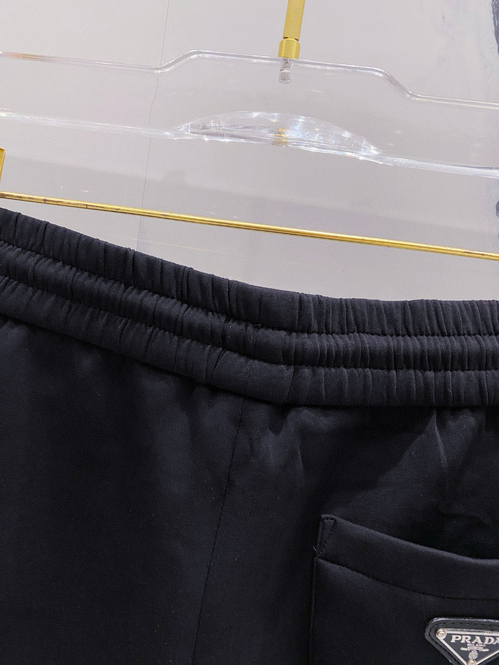 PRADA BLACK JOGGER PANTS 458721