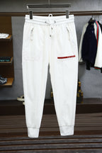 PRADA WHITE JOGGER PANTS 458745