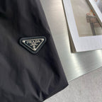 PRADA BLACK HOODED JACKET 652413