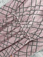 GG Printed Silk Dress Pink Ready To Wear
