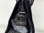 MINI 24 LE CITY BAG IN BLACK LEATHER