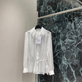 CC READY-TO-WEAR – WHITE SHEER ORGANZA BLO