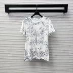 CD T-Shirt White Cotton Style 1