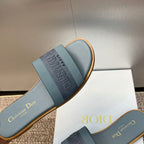 CD D-WAY SLIDES IN BLUE CANVAS