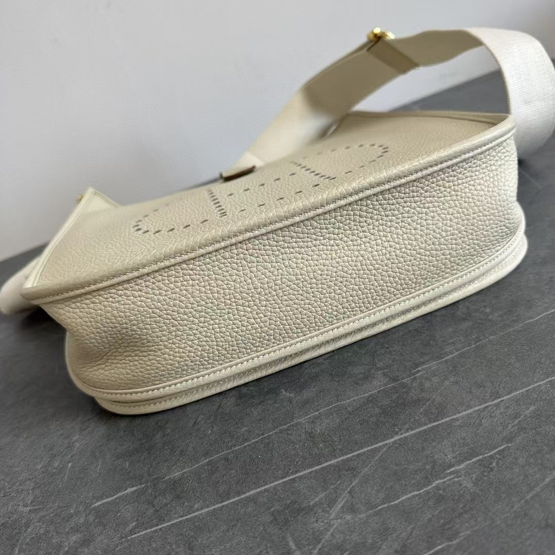 Evelyne 29cm Beige Togo Ghw